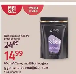 Rossmann Gąbka do makijażu perfect touch More4Care oferta