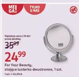 Rossmann Lusterko dwustronne stojące For Your Beauty oferta