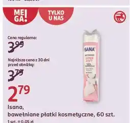Rossmann Płatki kosmetyczne Isana oferta