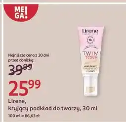 Rossmann Podkład kryjący Lirene Twin Tone oferta