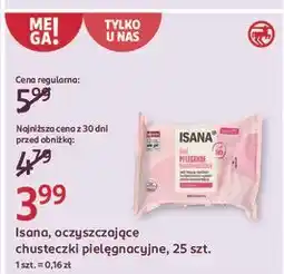 Rossmann Chusteczki kosmetyczne Isana oferta