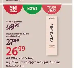 Rossmann Mgiełka utrwalająca makijaż Aa Wings Of Color Ciao Bella oferta