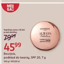 Rossmann Podkład w kompakcie Bourjois Always Fabulous oferta