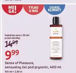 Rossmann Żel pod prysznic magia dla ciała rytuał ukojenia Sense Of Pleasure oferta