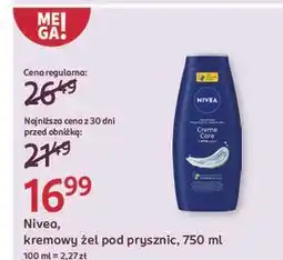 Rossmann Żel pod prysznic Nivea Creme Care oferta