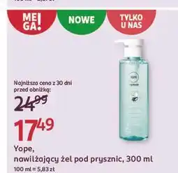 Rossmann Żel pod prysznic nawilżający Yope oferta