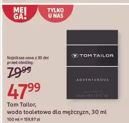 Rossmann Woda toaletowa Tom Tailor Adventuros oferta