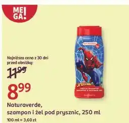 Rossmann Szampon i żel pod prysznic spider-man Naturaverde oferta