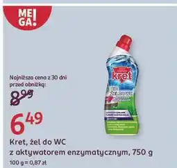 Rossmann Żel do wc z aktywatorem enzymatycznym Kret Bio oferta
