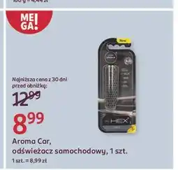 Rossmann Odświeżacz powietrza black Aroma Car Hex oferta