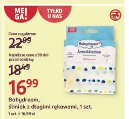 Rossmann Śliniak z długimi rękawami Babydream oferta