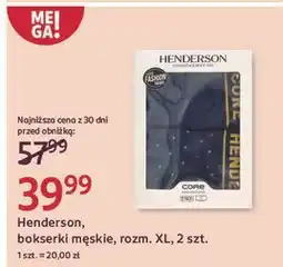 Rossmann Bokserki męskie xl Henderson oferta