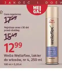 Rossmann Lakier do włosów 2 days volume Wellaflex oferta