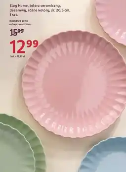 Rossmann Talerz ceramiczny deserowy 20.5 cm Eloy oferta