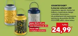 Kaufland COUNTRYSIDE Latarnia solarna LED oferta