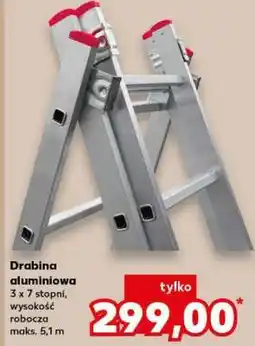 Kaufland Drabina aluminiowa oferta