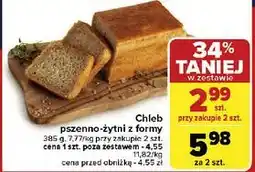 Carrefour Chleb pszenno-żytni z formy oferta