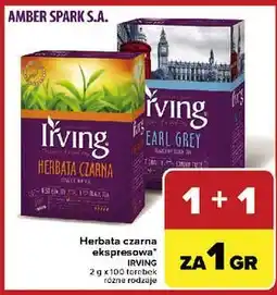 Carrefour Herbata Irving Earl Grey oferta