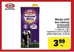 Carrefour Mleko bez laktozy 1.5% Mlekovita Wydojone oferta