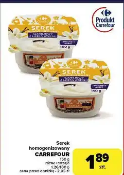 Carrefour Serek wanilia Carrefour oferta