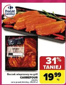 Carrefour Boczek wieprzowy na grill Carrefour Targ Świeżości oferta