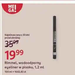 Rossmann Eyeliner w pisaku 001 black Rimmel Wonder'ink oferta