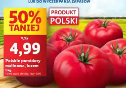 Lidl Pomidory malinowe luzem Lidl oferta