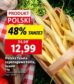 Lidl Fasola szparagowa żółta Lidl oferta