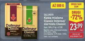 ALDI Kawa ziarnista Classic Dallmayr oferta
