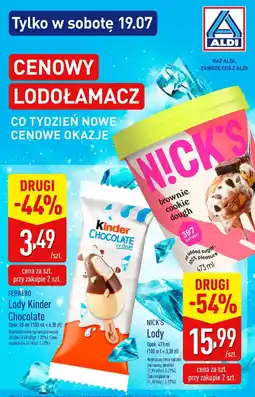 ALDI Lody Nick's brownie cookie dough oferta