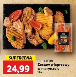 Lidl Zestaw wieprzowy w marynacie GRILL&FUN oferta