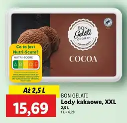 Lidl Lody kakaowe XXL Bon Gelati oferta