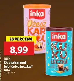 Lidl Kawa rozpuszczalna Ożeszkarmel Inka oferta