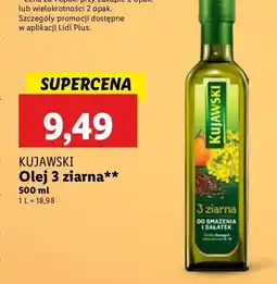 Lidl Olej Kujawski 3 ziarna oferta
