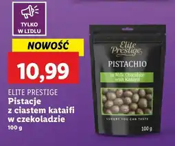 Lidl Pistacje z ciastem kataifi w czekoladzie Elite Prestige oferta