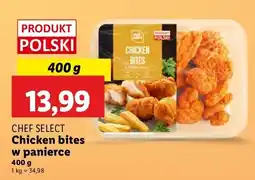 Lidl Chicken bites w panierce Chef Select oferta