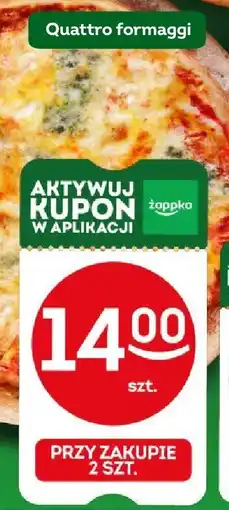 Żabka Pizza Quattro formaggi Żabka oferta
