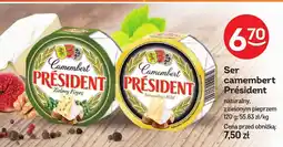 Żabka Ser camembert naturalny, z zielonym pieprzem Président oferta