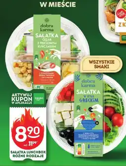 Żabka Sałatka Lunchbox różne rodzaje Dobra Karma oferta
