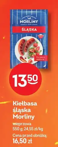 Żabka Kiełbasa śląska wieprzowa Morliny oferta