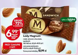 Żabka Lody Magnum rożek almond oferta