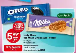Żabka Lody Milka Chocolate Pretzel oferta