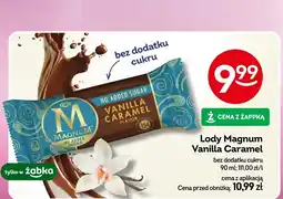 Żabka Lody Magnum Vanilla Caramel bez dodatku cukru oferta