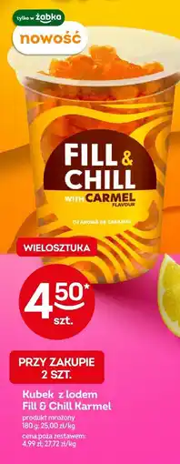 Żabka Lody Fill & Chill Karmel oferta