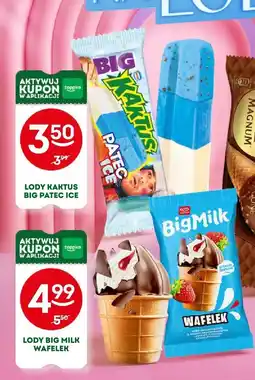 Żabka Lody Big Milk Wafelek oferta