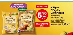 Żabka Chipsy Wiejskie Ziemniaczki różne rodzaje Lorenz oferta