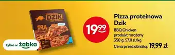 Żabka Pizza proteinowa BBQ Chicken Dzik oferta