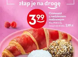 Żabka Croissant z nadzieniem malinowym Żabka oferta