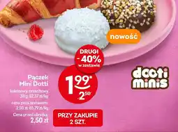 Żabka Pączek Mini Dotti kokosowy i orzechowy Dotti Minis oferta