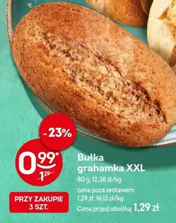 Żabka Bułka grahamka XXL Żabka oferta